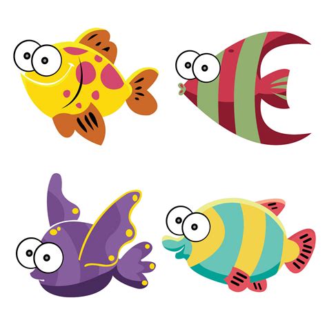 Cartoon Fish Vector Illustration 224453 Vector Art at Vecteezy