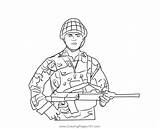 Printable Military Coloring Pages sketch template