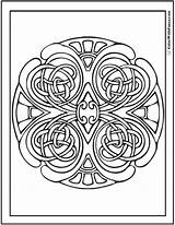 90 Celtic Coloring Pages Irish Scottish Gaelic sketch template