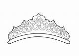 Crown Princes Coloring Page  Home sketch template