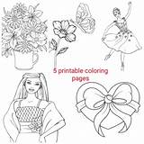 5 Printable Coloring Pages  Etsy sketch template