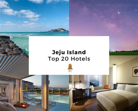 [Where to stay in Jeju Island] Top 20 Jeju Island Hotels List - Y&J世界遊