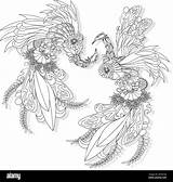 Floral Ukrainian Vector Image Flower In The Style Of Petrykivka  sketch template