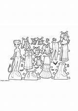 Marisole Monday Paper Dolls Coloring Pages sketch template
