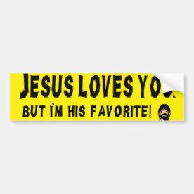 Funny Christian Bumper Stickers & Car Stickers | Zazzle CA