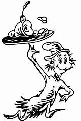 Dr Seuss Coloring Pages Green Eggs And Ham  Home sketch template