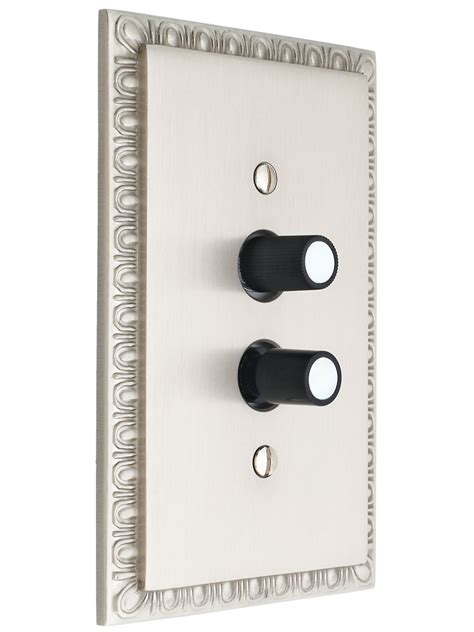 Standard 3-Way Push Button Universal Dimmer Switch With Pearl Buttons | House of Antique Hardware