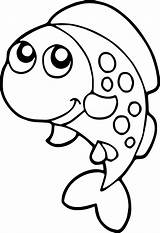 Printable Fish Coloring Pages sketch template