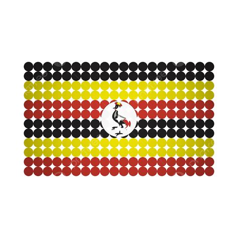 Uganda Flag Vector, Uganda, Flag, Uganda Flag PNG and Vector with Transparent Background for ...