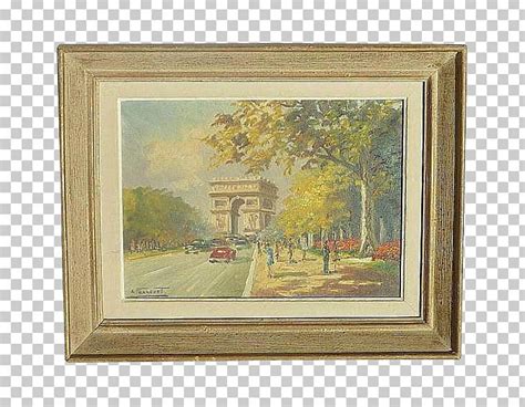 Arc De Triomphe Watercolor Painting Still Life Oil Painting PNG ...