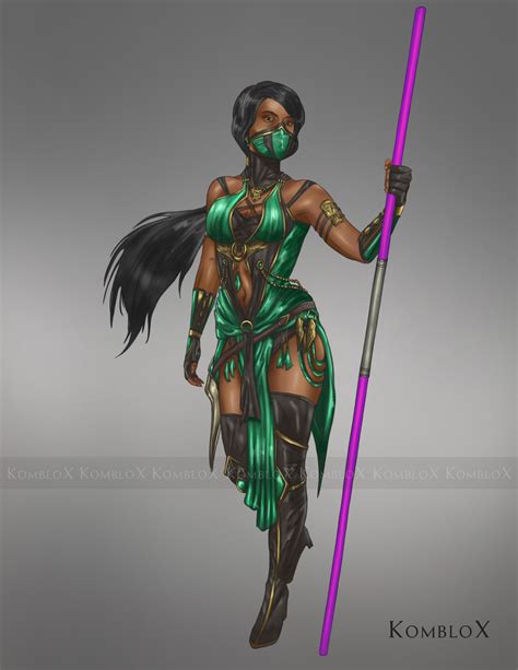 ArtStation - Jade (MK9) redesign