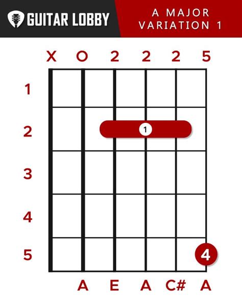 A Guitar Chord Guide: 9 Variations & How to Play (2023) - Guitar Lobby