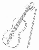 Violin Coloring Pages Free Printable PDF sketch template