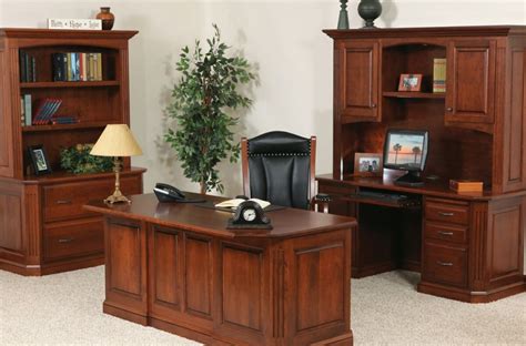 Cavalier Executive Luxury Office Set - Countryside Amish Furniture