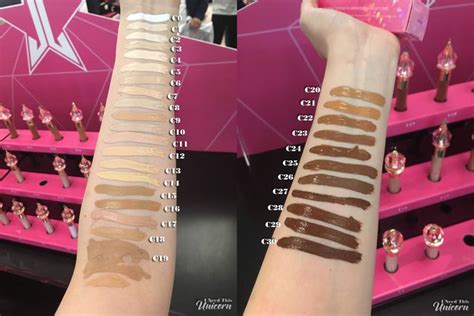 Jeffree Star Cosmetics Magic Star Concealer Swatches | I Need This ...