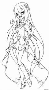 Lolirock Coloring  BERTRAND TODESCO — lolirock Characters 1/ Iris sketch template