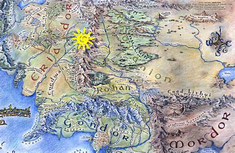 Rivendell Map Lord Of The Rings Rivendell Hobbit Lotr Saga Wikia - The Art of Images