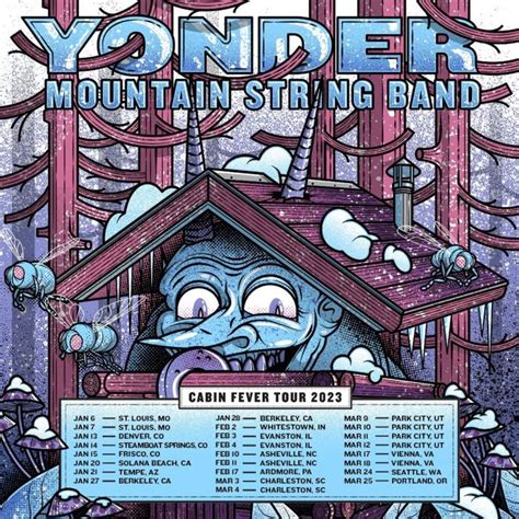 Yonder Mountain String Band Share 2023 Cabin Fever Tour Dates