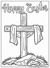 Easter Cross Coloring Book  Free Printable Pages sketch template