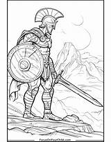 50  Warriors Coloring Pages Free PDF Printables sketch template