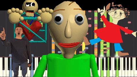 Baldis Basics Song Basics In Behavior Blue Roblox Dance