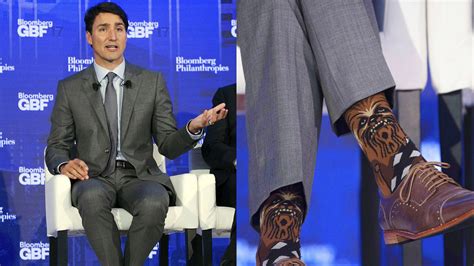 An In-Depth Reading of Justin Trudeau’s Chewbacca Socks | Vanity Fair