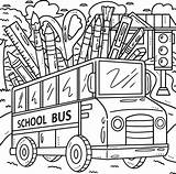 Back To School Bus Coloring Page For Kids 21516524 Vector Art At Vecteezy sketch template