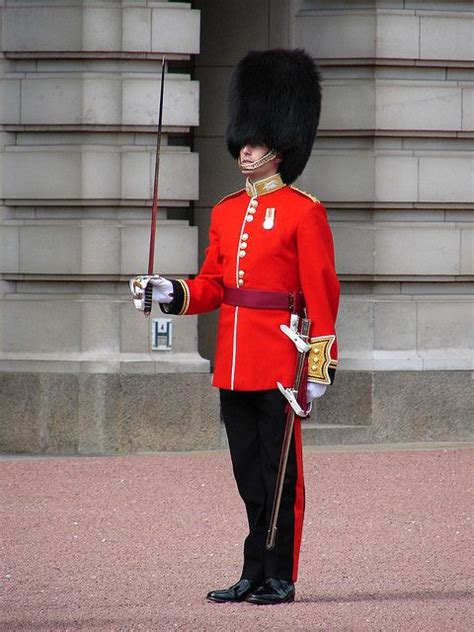 The Officer In Charge - Changing Of The Guard, Buckingham Palace ...