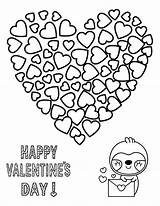 Free Printable Cute Valentine Coloring Pages For Kids And Adults sketch template