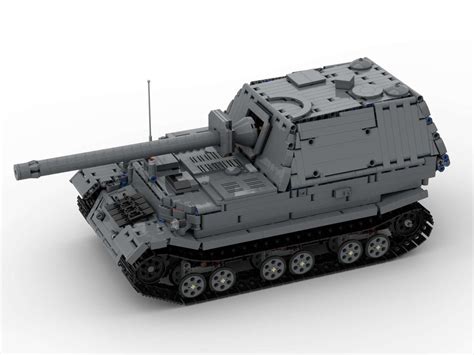 LEGO MOC WW2 Tank Ferdinand RC by Borekity | Rebrickable - Build with LEGO