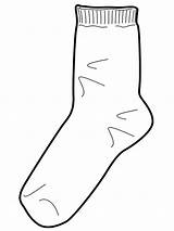 Socks coloring pages sketch template