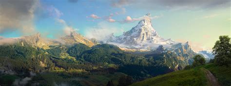 ArtStation - The Lonely Mountain