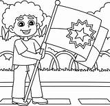 Coloring Pages Philippine Flag Free sketch template