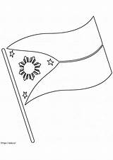 Filipino Flag Coloring Pages 2025 sketch template