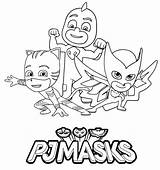 Printable PJ Masks Coloring Page  Free Pages For Kids sketch template