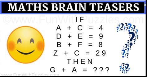 Discover the Fun in Math Brain Teasers and Riddles
