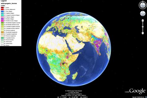 Mapping Anthropogenic Biomes