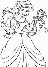 Printable Disney Princess Coloring Pages sketch template