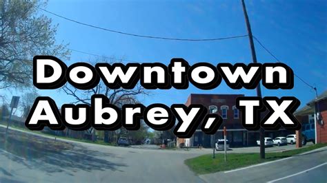 Downtown Aubrey, TX - YouTube