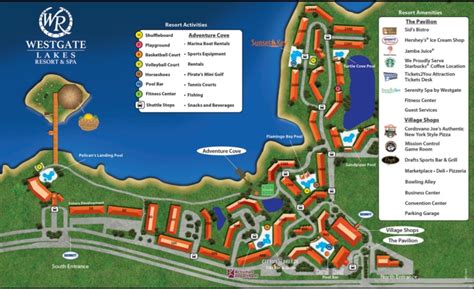 Westgate Lakes Resort Map