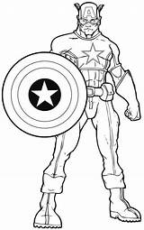 30 Printable Captain America Coloring Pages sketch template