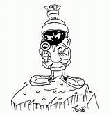 Marvin The Martian Free Printable Coloring Page  sketch template