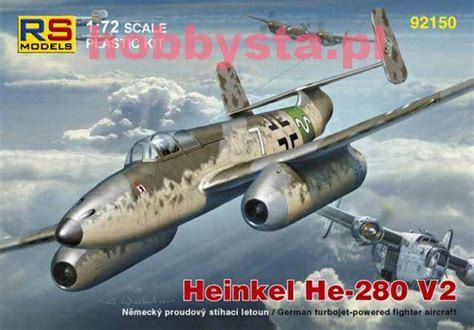 Heinkel He-280 with Jumo 004 engine RS Models 92150