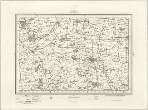 1890 Collection - Beverly (Great Driffield) Ordnance Survey Map | I Love Maps