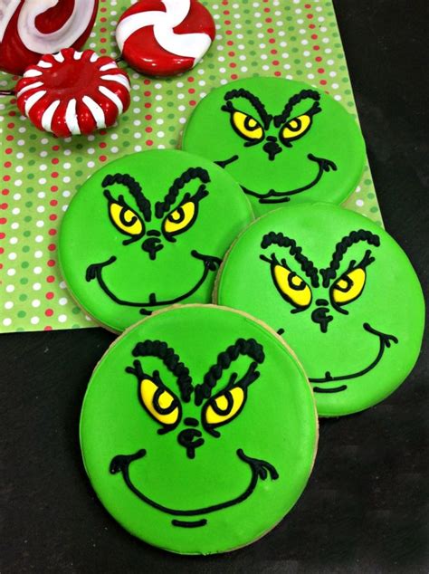 Disturbingly Charming Grinch Cookies for Christmas - Redhead Baby Mama ...