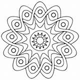 Unwind And Create With Mandala Coloring Pages Simple sketch template