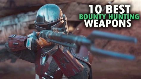 10 Best Bounty Hunter Weapons in Star Wars - YouTube