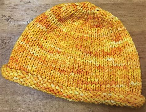 Ravelry: Rolled Brim Hat pattern by Keely Stuever-Northup | Brim hat, Hat knitting patterns, Hat ...