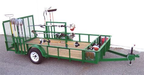 PRO-BUILT TRAILERS | Lawn trailer, Landscape trailers, Utility trailer