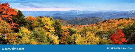 Brilliant Peak Autumn Color of the Appalachian Mountains in North ...